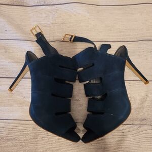Nine West Navy Green  High Heel Sandals